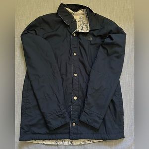 The North Face Navy Blue Polar Bear Reversible Jacket